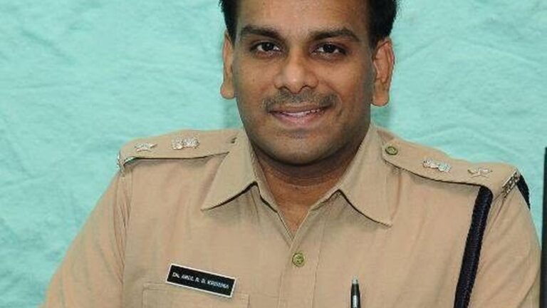 Arul RB Krishna appointed as District Superintendent of Police (Thiruvananthapuram City)