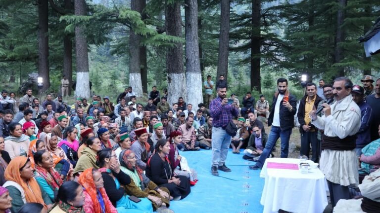 CM Sukhu brings ‘Sarkar Gaon Ke Dwar’ to the most inaccessible region of Himachal and announces key benefits for Bara Bhangal