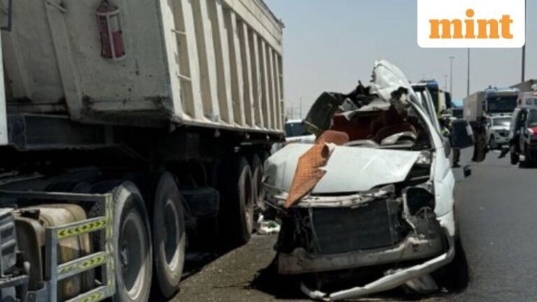 Indian workers among seven dead, nine injured after minibus collides with truck in Dubai: Details | Today’s news