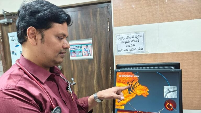 AI-guided OCT procedure saves life of heart patient in Narasaraopet