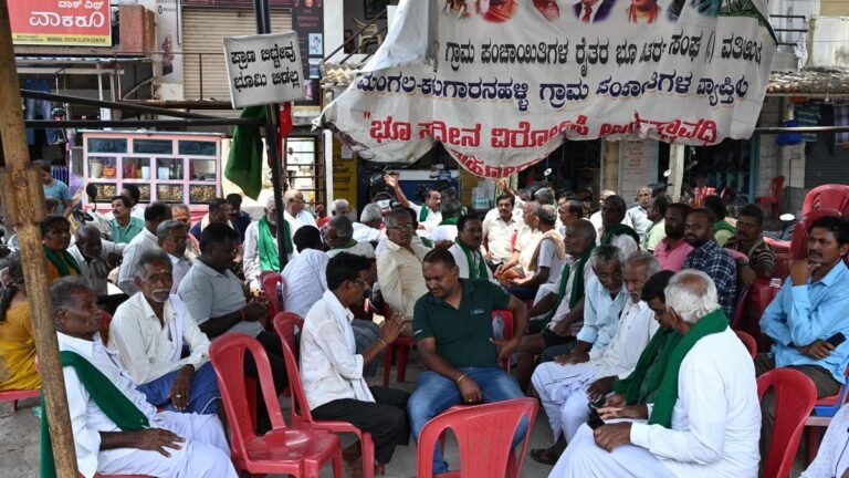 Land acquisition in Bidadi: GBDA figures claim over 80% approval, farmers dispute figures
