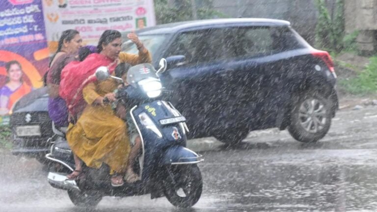 Rain continues in Andhra Pradesh for third day