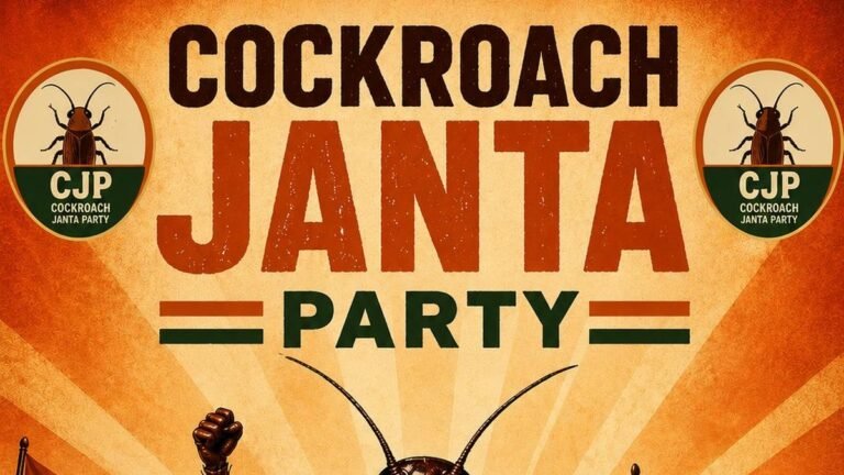 Cockroach Janata Party’s X handle denied, founder sets up new account