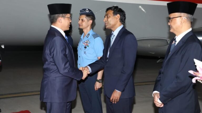 Indonesia’s FM Sugiono arrives in New Delhi to co-chair 8th Joint Commission Meeting with EAM Jaishankar