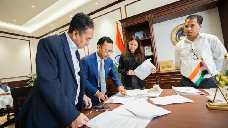 Three NDA candidates are elected unopposed to the Rajya Sabha from the Northeast