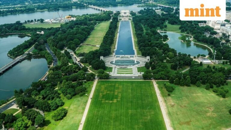 Mysterious Message ‘8647’ Appears On National Mall Lawn Before Donald Trump’s Birthday Event | Today’s news