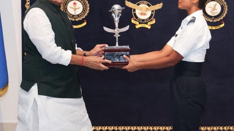 From air warrior’s daughter to history maker: Divyanshi Singh becomes first female NDA cadet commissioned in IAF Ground Duty branch