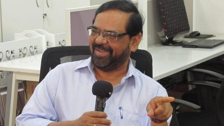 Veteran journalist and filmmaker NS Shankar passed away