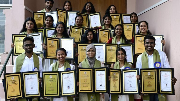The second and third year convocations were held at Nrupathunga Cluster University