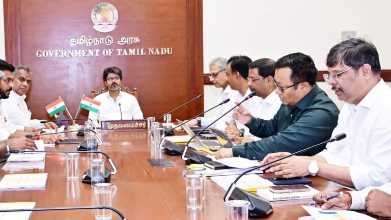 Chief Minister Vijay reviews the functioning of the Natural Resources Department
