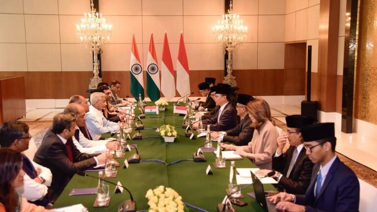 The foreign ministers will meet ahead of Prime Minister Modi’s visit to Indonesia