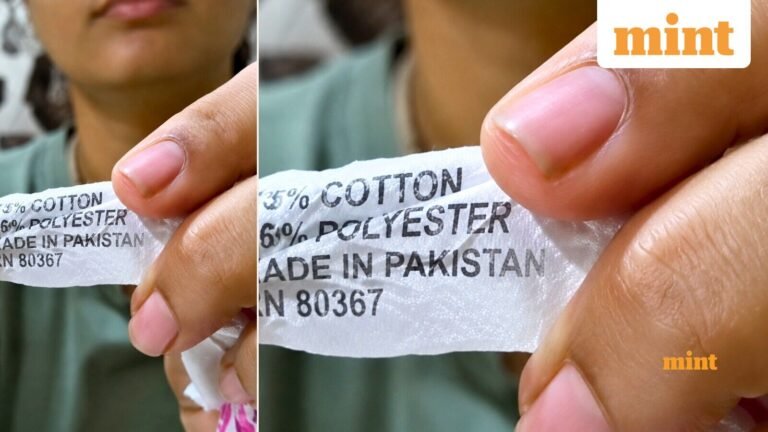 Viral video: Woman in Pune buys ‘Made in Pakistan’ sheet at religious fair; social media react | Today’s news