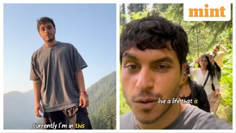 Mumbai man quits corporate job to live ‘almost free’ in Himachal. The Internet is inspired by | Today’s news