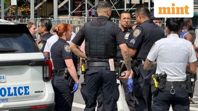 Times Square shooting: Videos show chaos and panic after shots heard as US co-hosts World Cup | Today’s news