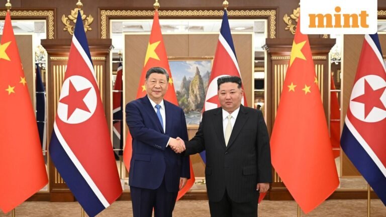 North Korea’s Kim Jong Un hosts Chinese President Xi Jinping weeks after hosting Russia’s Putin | Today’s news