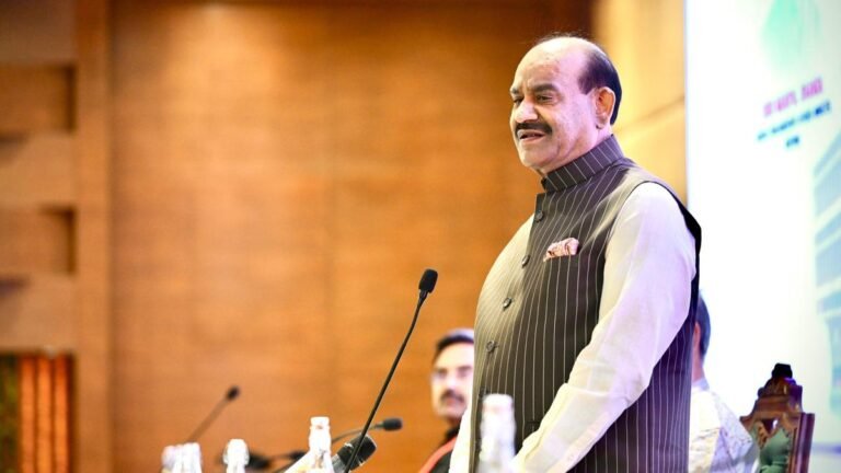 Frequent disruptions in legislatures pose a serious challenge to democratic institutions: Om Birla