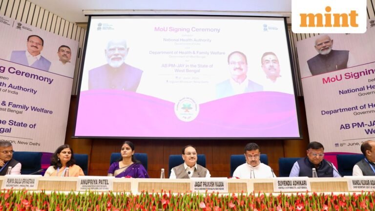 West Bengal implements Ayushman Bharat PMJAY schemes for families with 1.43 cr | Today’s news
