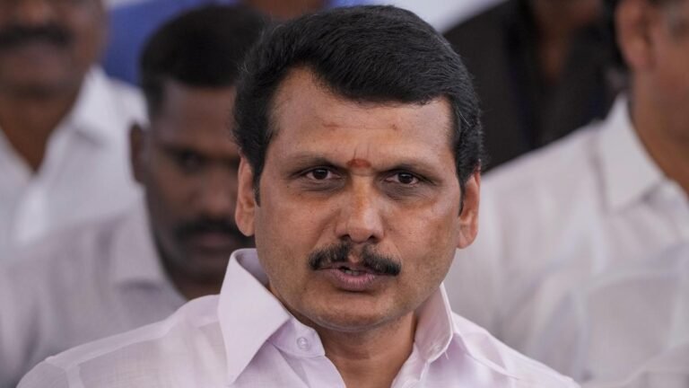 DMK government’s work in electricity department ‘conveniently ignored’ in White Paper: Senthilbalaji