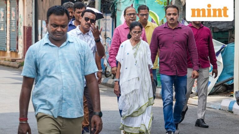 Bengal TMC protest LIVE: ‘I will sit, let them stop me,’ says Mamata Banerjee as police deny permit | Today’s news