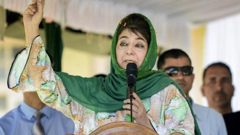 Mehbooba Mufti writes to J&K leaders calling for Ladakh One Contact with PM, HM