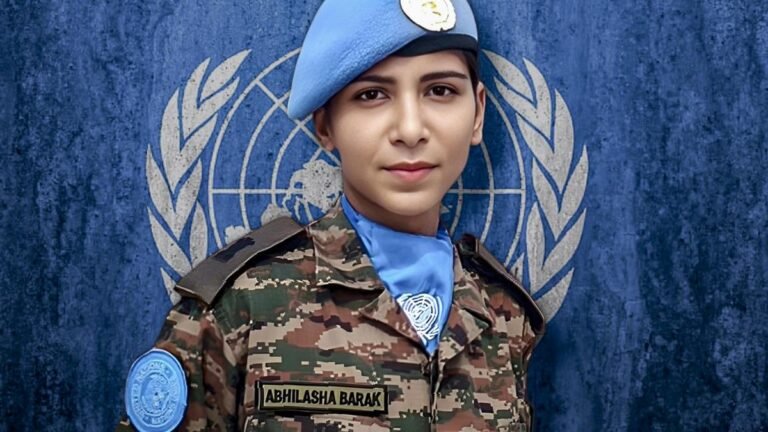 PM Modi congratulates Major Abhilash Barak on receiving UN Military Gender Advocate Award