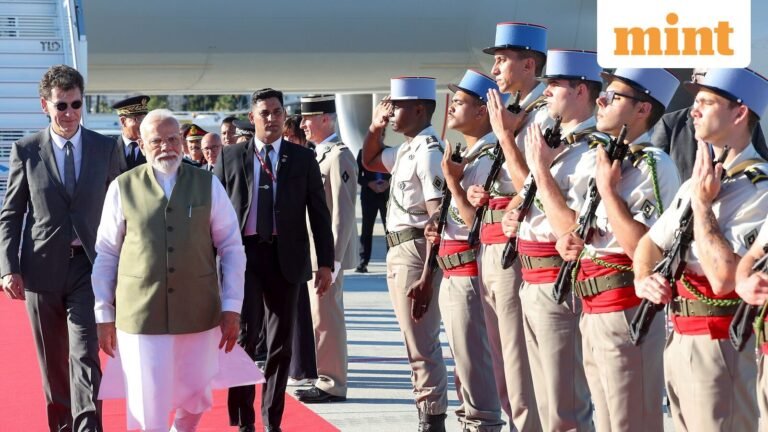 PM Modi lands in France: Meeting with Trump, bilateral talks with Macron during G7 summit on agenda | Today’s news