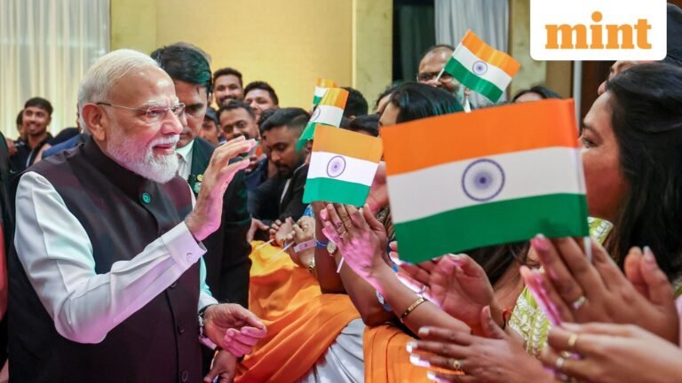 PM Modi receives warm welcome in Slovakia with ‘Vande Mataram’ and folk dances – Video | Today’s news