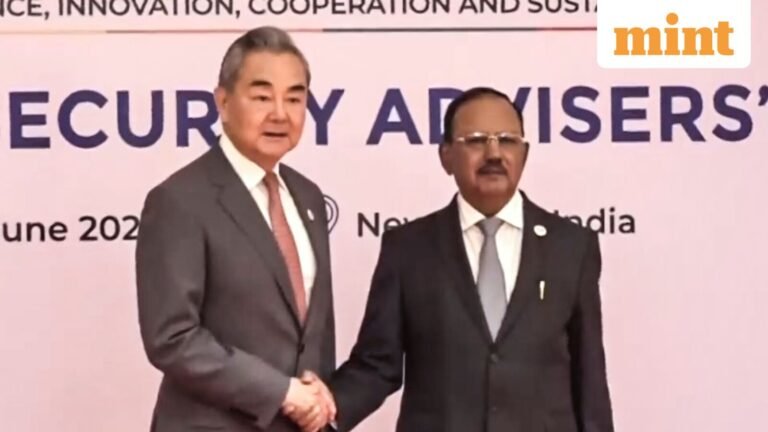 ‘Respect issues of vital concern’: What NSA Ajit Doval told Chinese FM Wang Yi during talks in Delhi | Today’s news