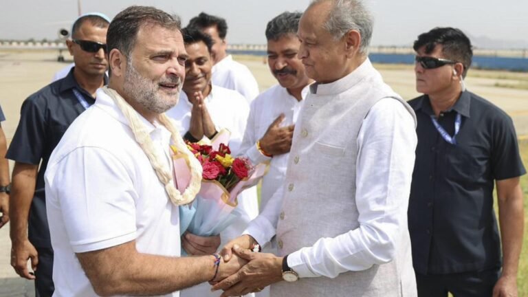 Rahul Gandhi praises unity between Rajasthan Congress chief and CLP leader