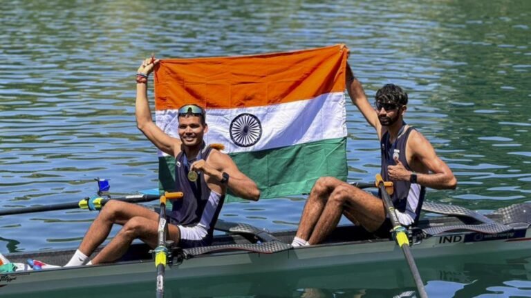 Lakshay-Ujjwal duo lauded for first rowing World Cup win