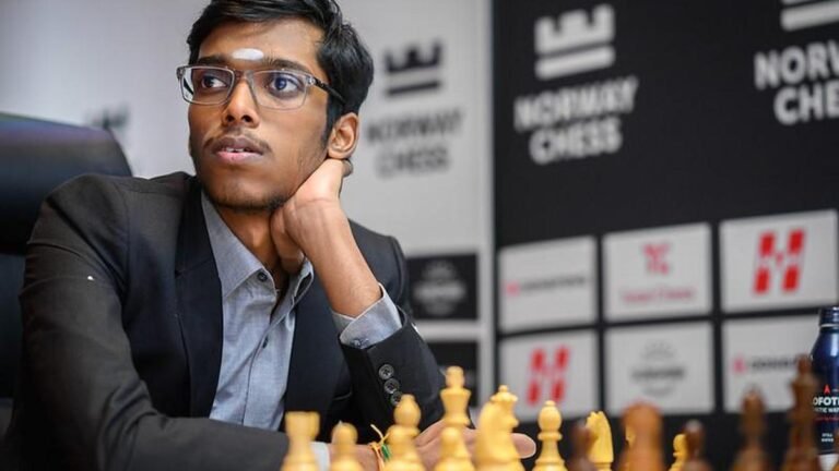 Arlekar, Vijay congratulates Praggnanandhaa for winning the Norwegian Chess Tournament