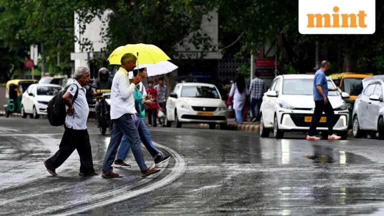Monsoon Update: Delhi braces for more showers today, Mumbai on yellow alert — see full weather forecast here | Today’s news