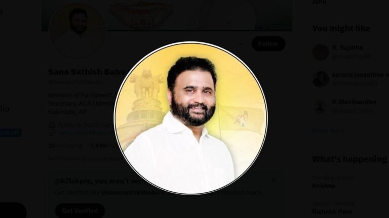 TDP announces three candidates for Rajya Sabha elections
