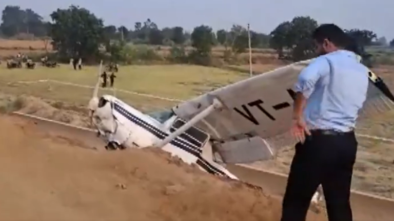 Training aircraft makes emergency landing in Uttar Pradesh; training pilot reported safe: DGCA