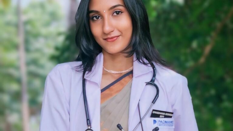 The daughter of a car driver won three gold medals in the Bachelor of Physiotherapy