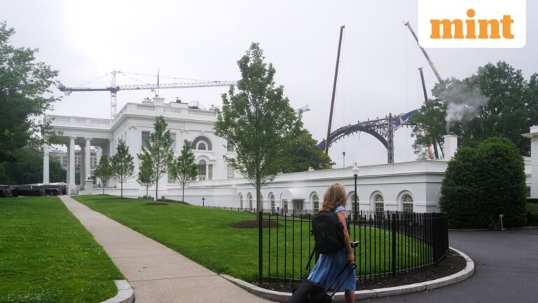 Trump’s new push for his White House ballroom – ‘DronePort’ to protect Washington from ‘death, destruction’ | Today’s news