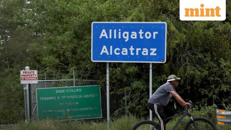 Inmates from Florida’s Alligator Alcatraz transferred elsewhere as detention center likely to be closed, ICE says | Today’s news