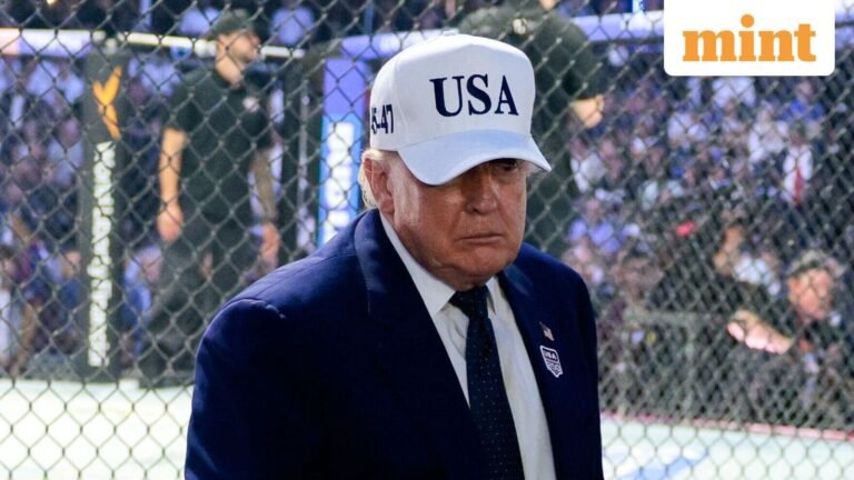 Did Trump Sleep At UFC 250 Freedom? Viral video shows US Prez napping at ‘own party’ | Today’s news