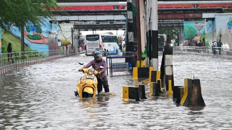 Heavy rain lashes central Andhra Pradesh; Vijayawada North records 102 mm