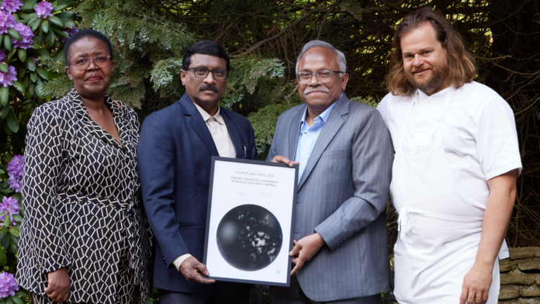 Andhra Pradesh CNF wins $1.5 million Food Planet 2026 prize in Sweden to promote natural farming