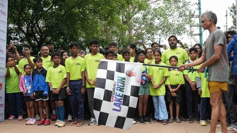 The Jakkur-Rachenahalli lake run attracts thousands