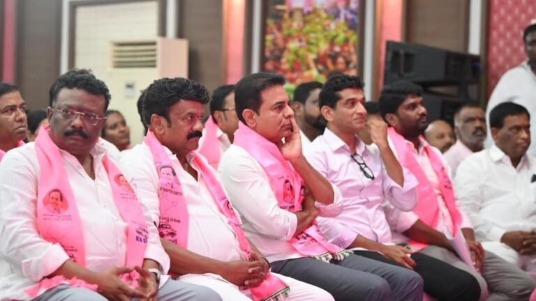 KTR makes serious allegations against CM Revanth Reddy on Meenakshi Natarajan issue