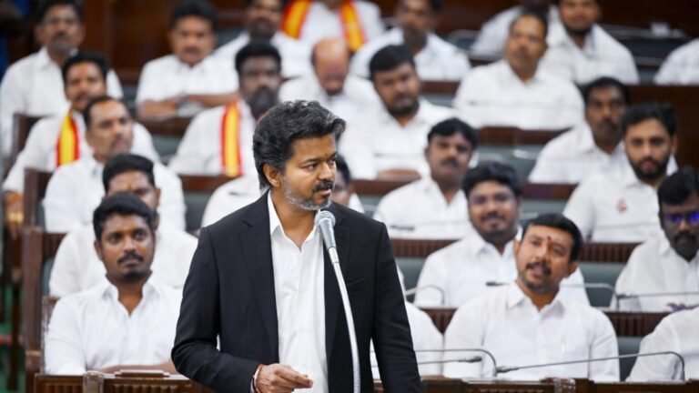 TN CM Vijay cites assembly centenary event in 2021 to face opposition over national anthem row