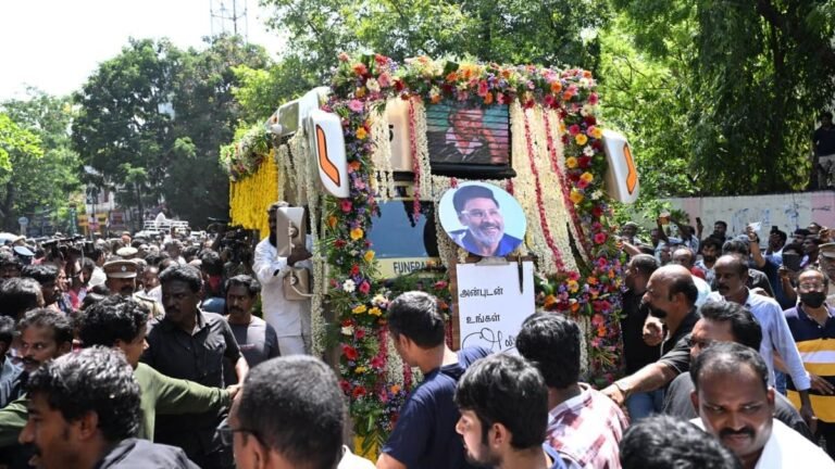 Bhagyaraj’s last rites performed with full state honors | Update