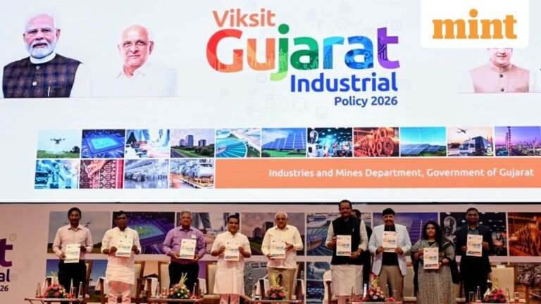 ₹10 lakh investment target, startup sops, ultra-mega projects: Inside Gujarat’s new industrial policy 2026 | Today’s news