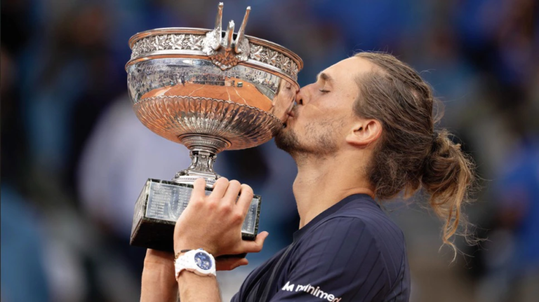Alexander Zverev is putting his painful past behind him and making the French Open his happy place