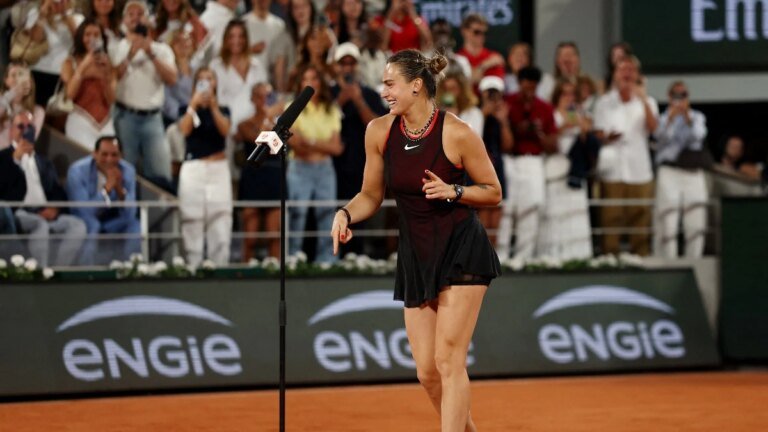 Sabalenkova aces Michael Jackson’s moonwalk after beating Osaka at French Open: Video