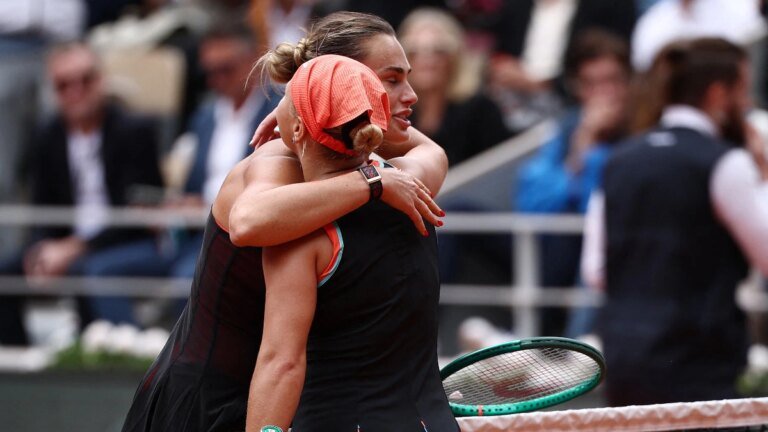 World number one Aryna Sabalenka was stunned as Diana Shnaider pulled off a huge French Open upset