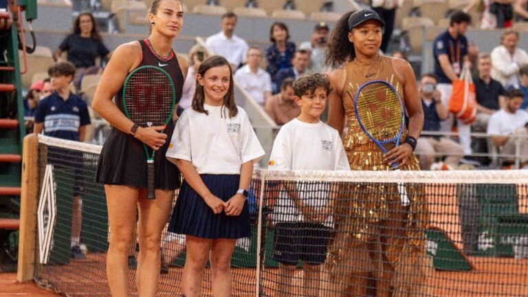 Sabalenkova and Osaka team up after clash at Roland Garros, women want in prime time