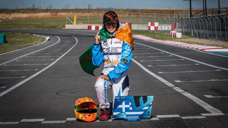 India’s national anthem in Greece: Atiqa Mir races to the most dominant victory of his career